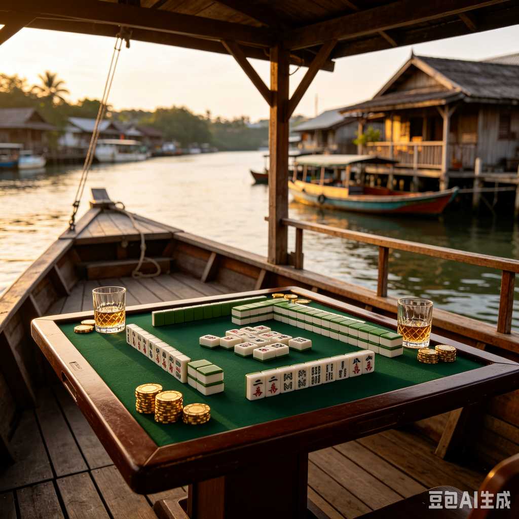 handmade mahjong tiles set