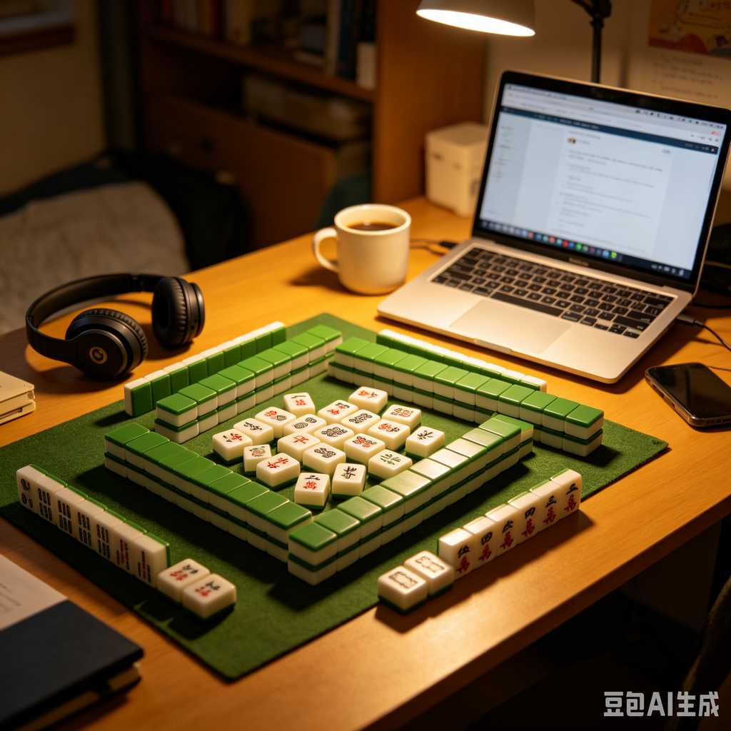 mini pocket mahjong travel set
