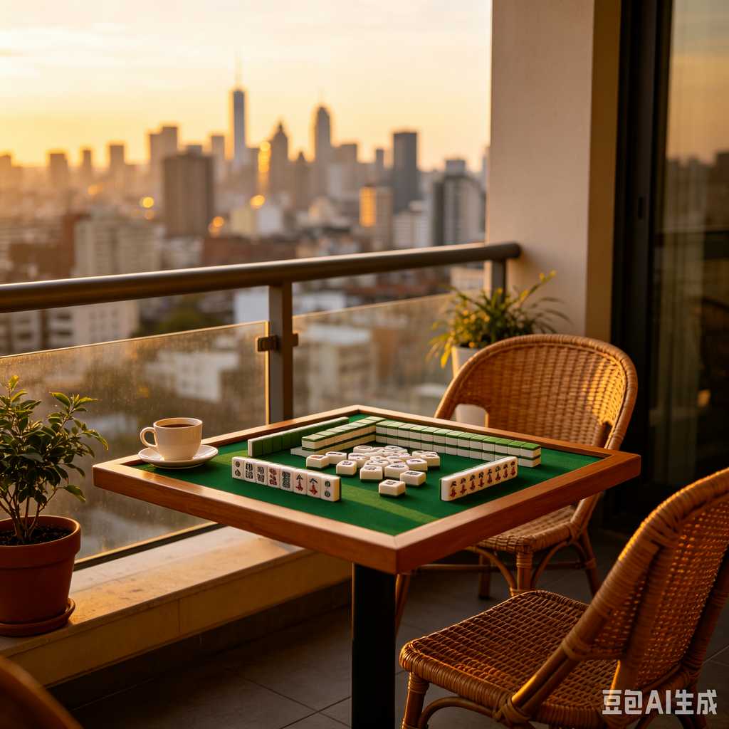 mahjong set with storage case