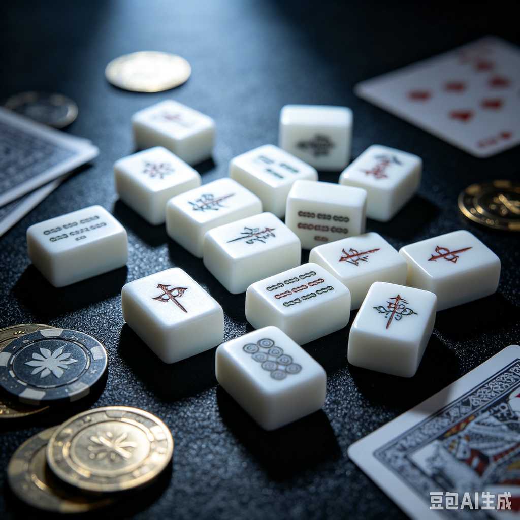 vintage gift mahjong set