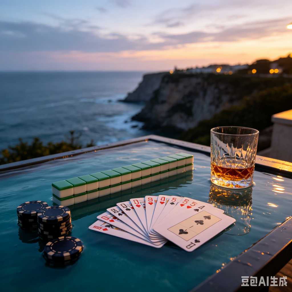 artistic mahjong tiles set